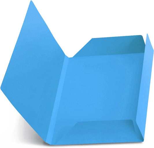 FG038 Cartelline in Cartoncino 3 Lembi, azzurro (conf. 25 pezzi )