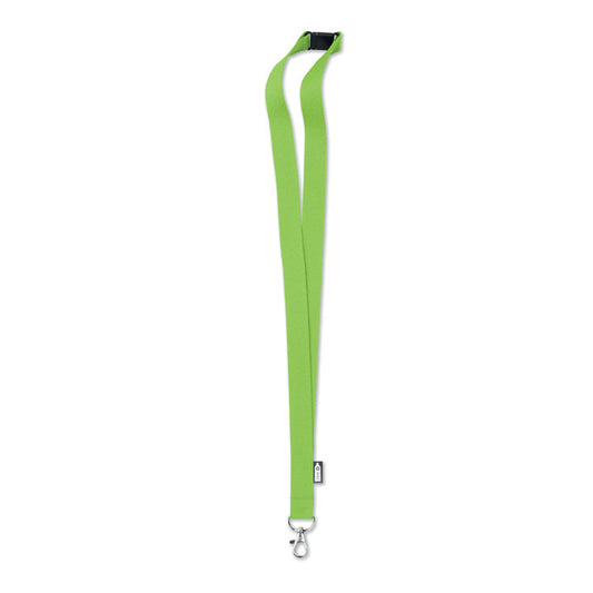 GMD008 Lanyard in RPET con Sgancio di Sicurezza (min. 100 pz)